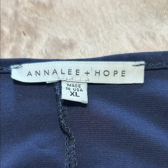 Annalee + Hope Navy and Teal Dress - Picture 5 of 6